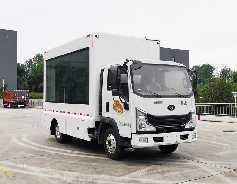 重汽2轴宣传车