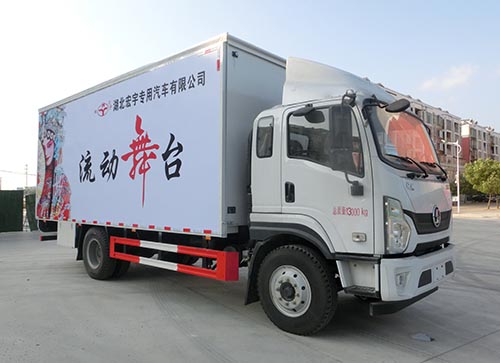 陕汽2轴舞台车