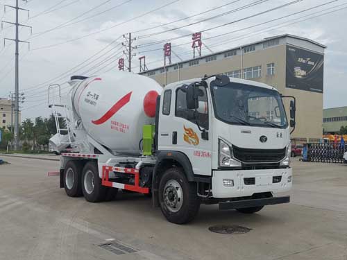 重汽5.99方混凝土搅拌运输车