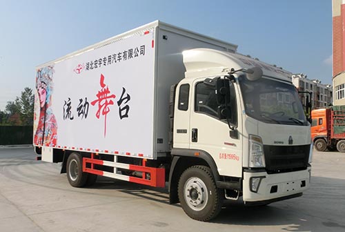 重汽2轴舞台车