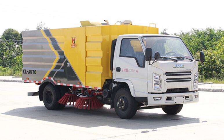 江铃2轴扫路车