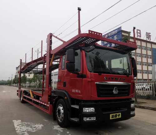 重汽2轴车辆运输车