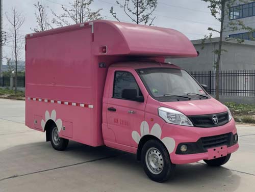 福田2轴售货车
