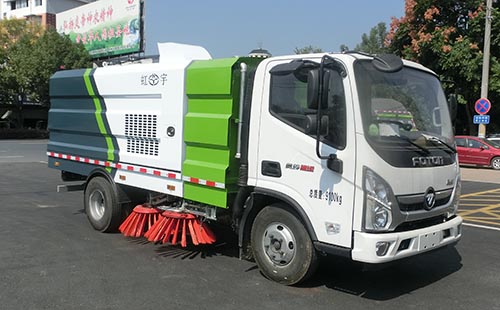 福田2轴扫路车