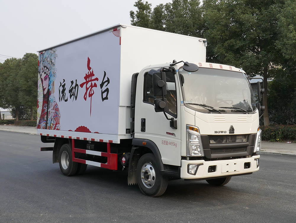重汽2轴舞台车