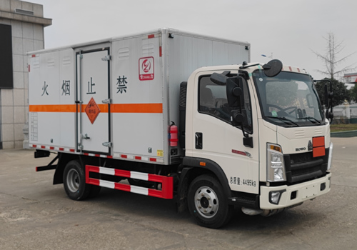 重汽2轴爆破器材运输车