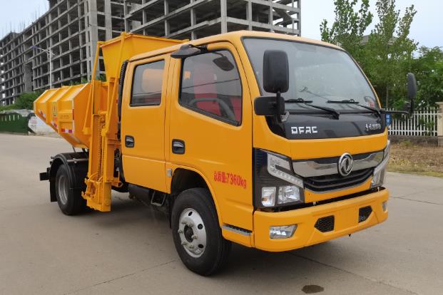 东风3.93方污泥自卸车