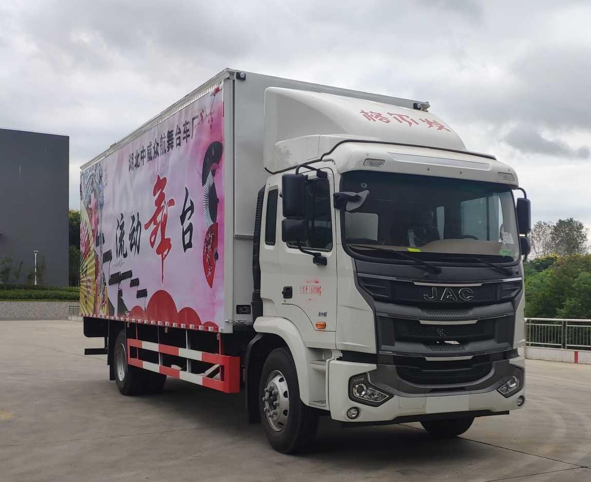 江淮2轴舞台车