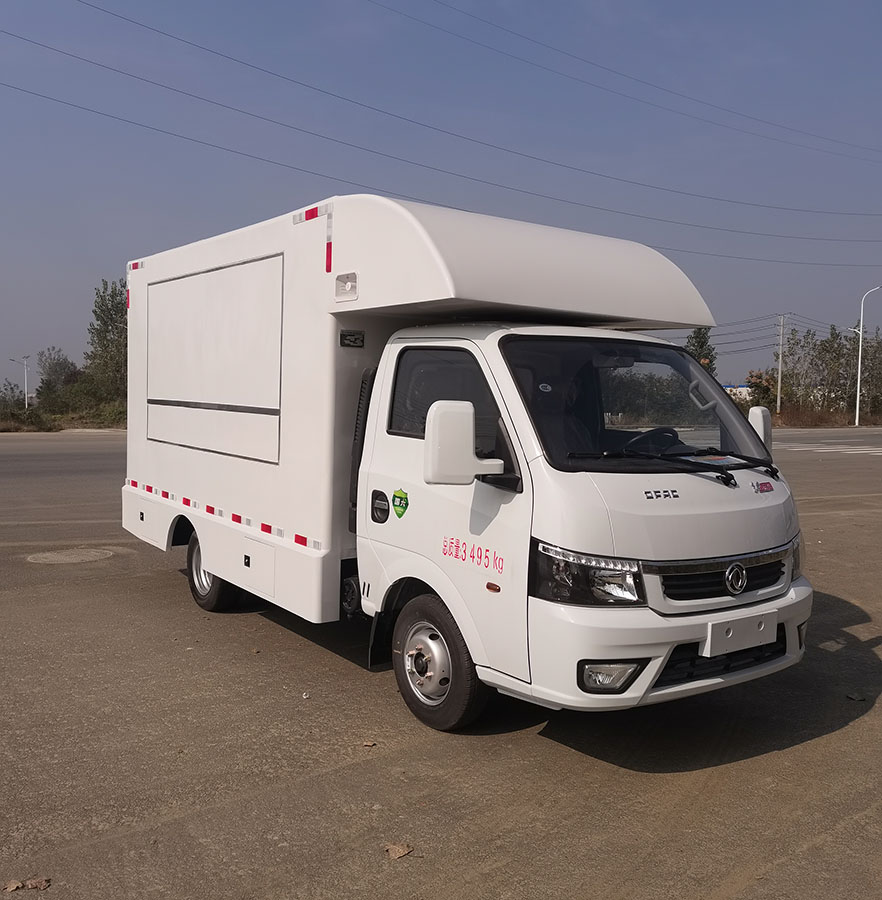 东风2轴售货车