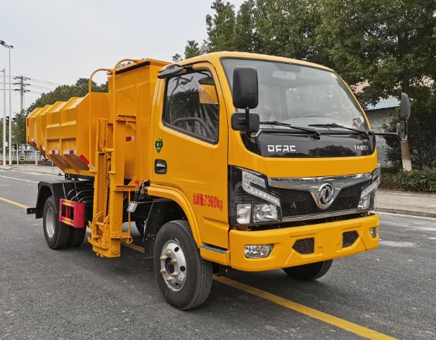 东风2轴污泥自卸车