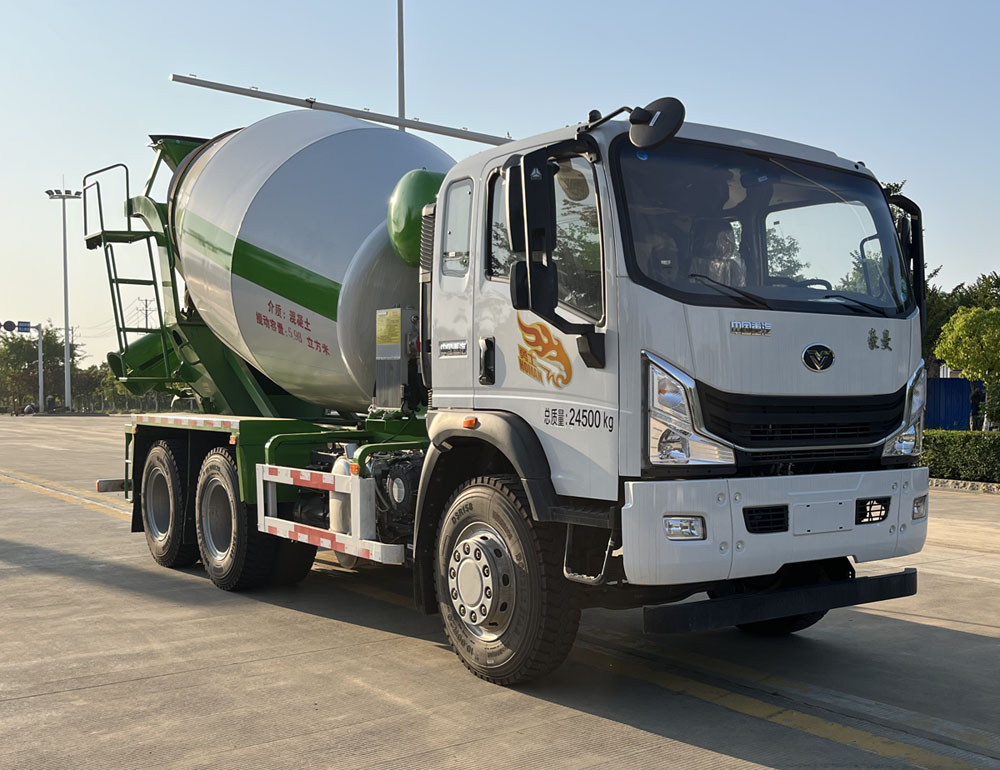 重汽5.98方混凝土搅拌运输车