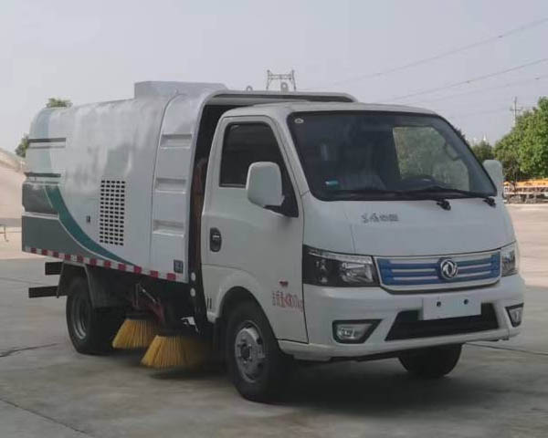 东风2轴纯电动扫路车