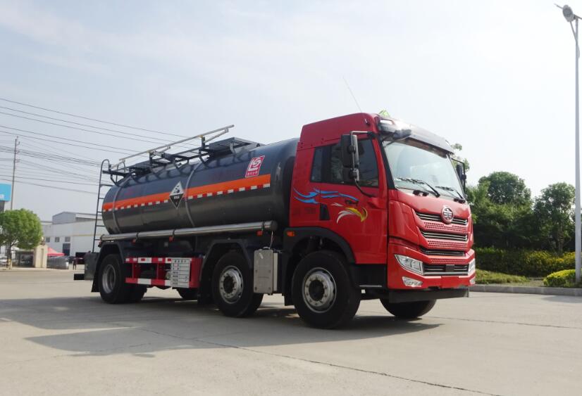 解放12.5方腐蚀性物品罐式运输车